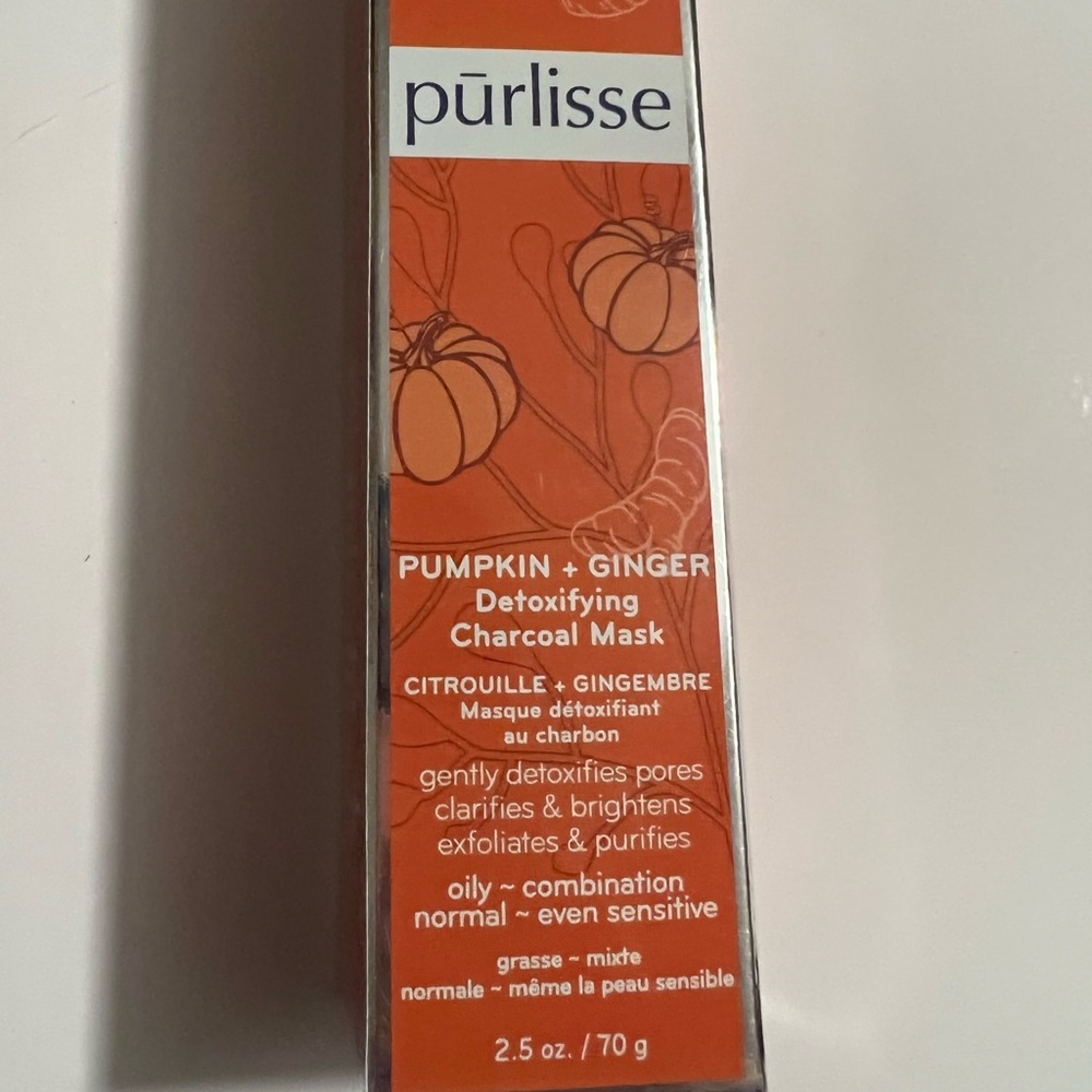 Purlisse Pumpkin & Ginger Detoxifying Charcoal Mask